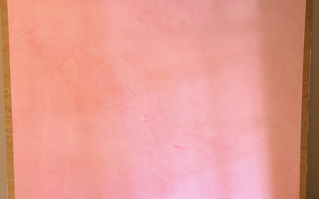 Soft Pink Marmorino Medium Sample Board